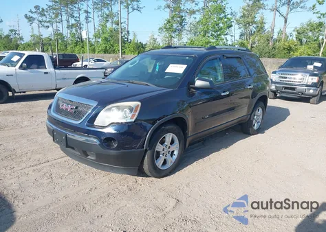2011 GMC Acadia Sl из США, поврежденный, VIN 1GKKRNED2BJ406385